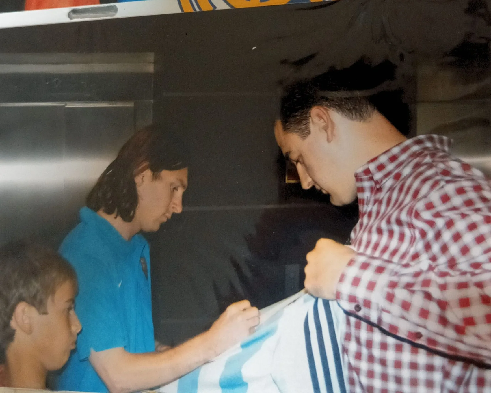 Fotografía del archivo personal JEI Fútbol